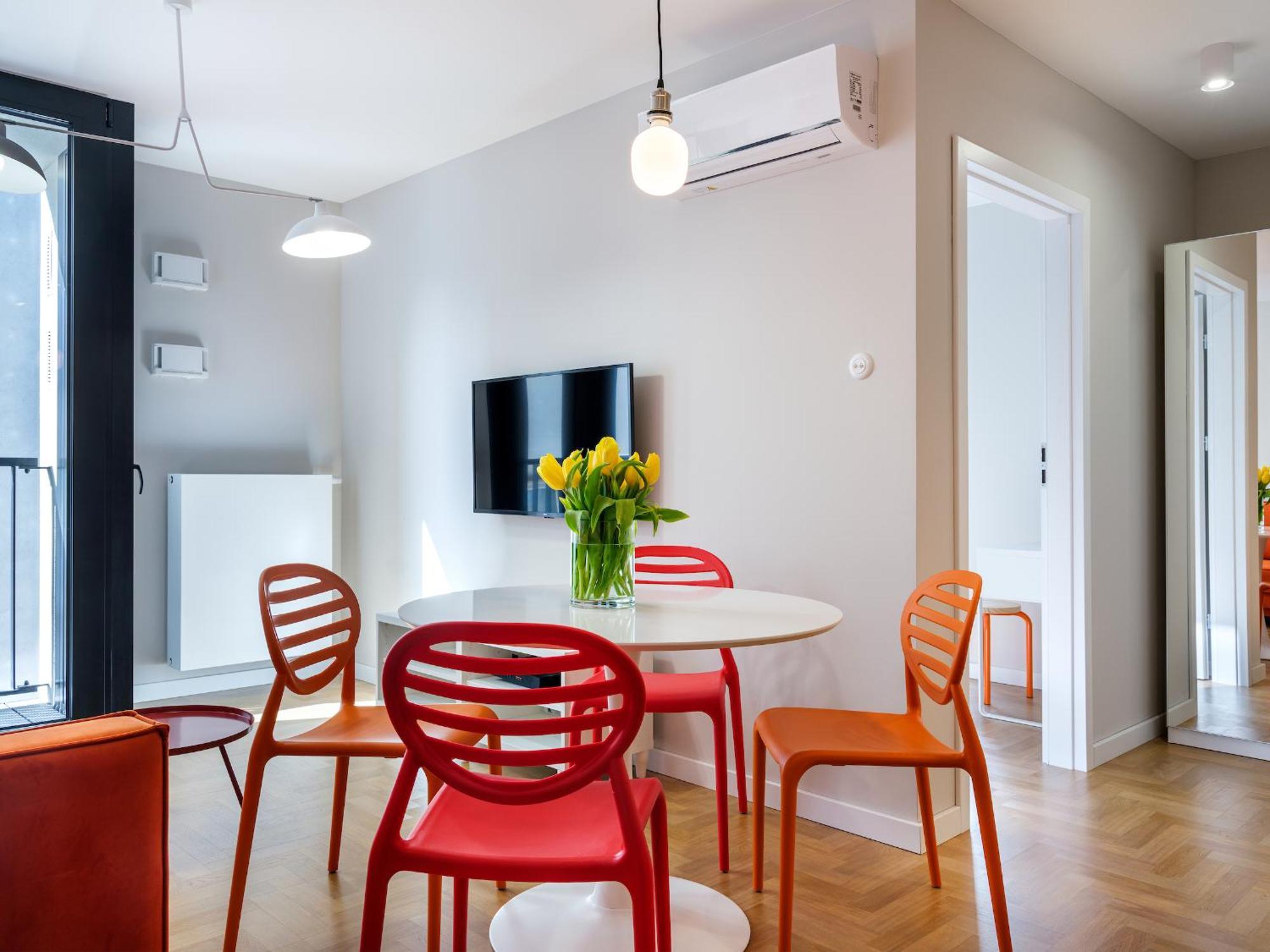 Tyzenhauz Apartments Vistula With Parking 크라쿠프 객실 사진